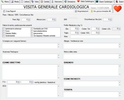 Cartella Clinica Cardiologia